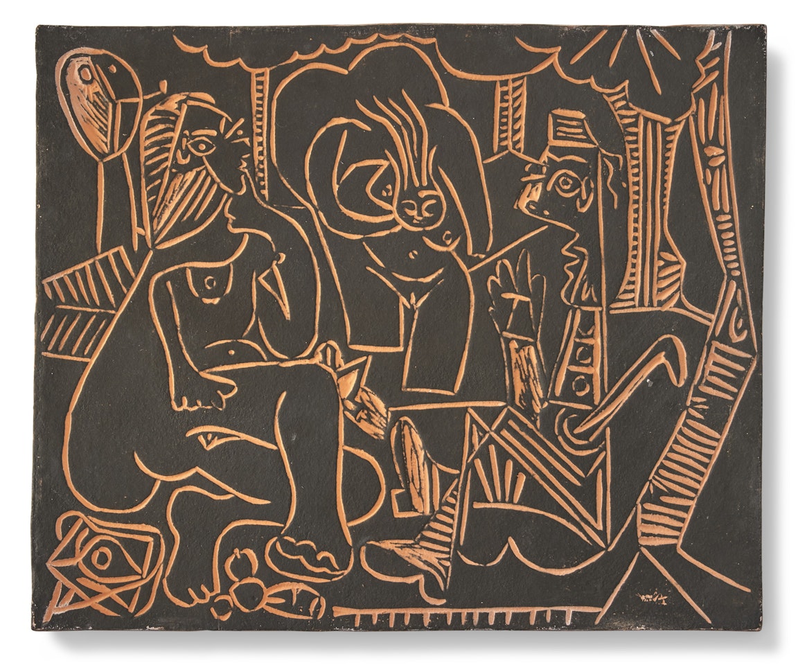 Le déjeuner sur l'herbe (A.R. 517) by Pablo Picasso