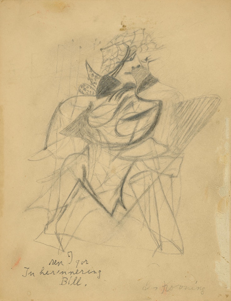 Woman II by Willem de Kooning