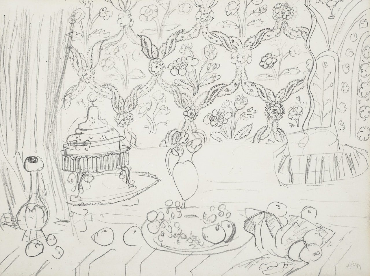 Intérieur au brasero by Henri Matisse