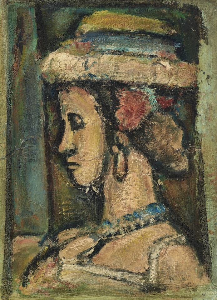 Femme au chapeau by Georges Rouault