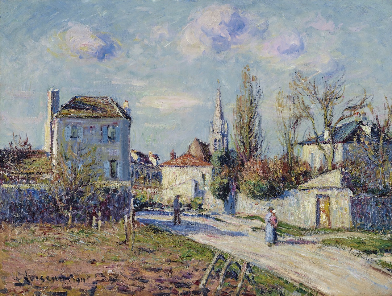 Le village de Mareil by Gustave Loiseau