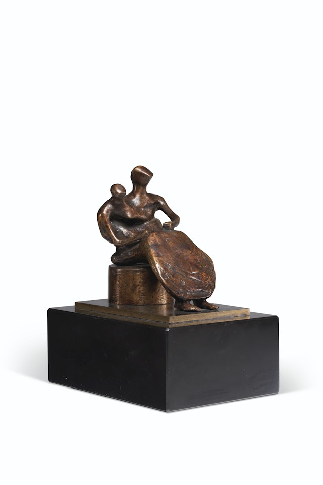 Seated Mother and Child by Henry Moore