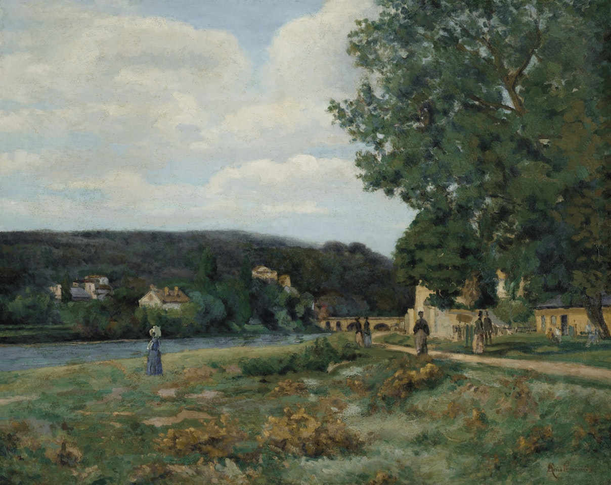 Paysage de l’Ile-de-France by Armand Guillaumin