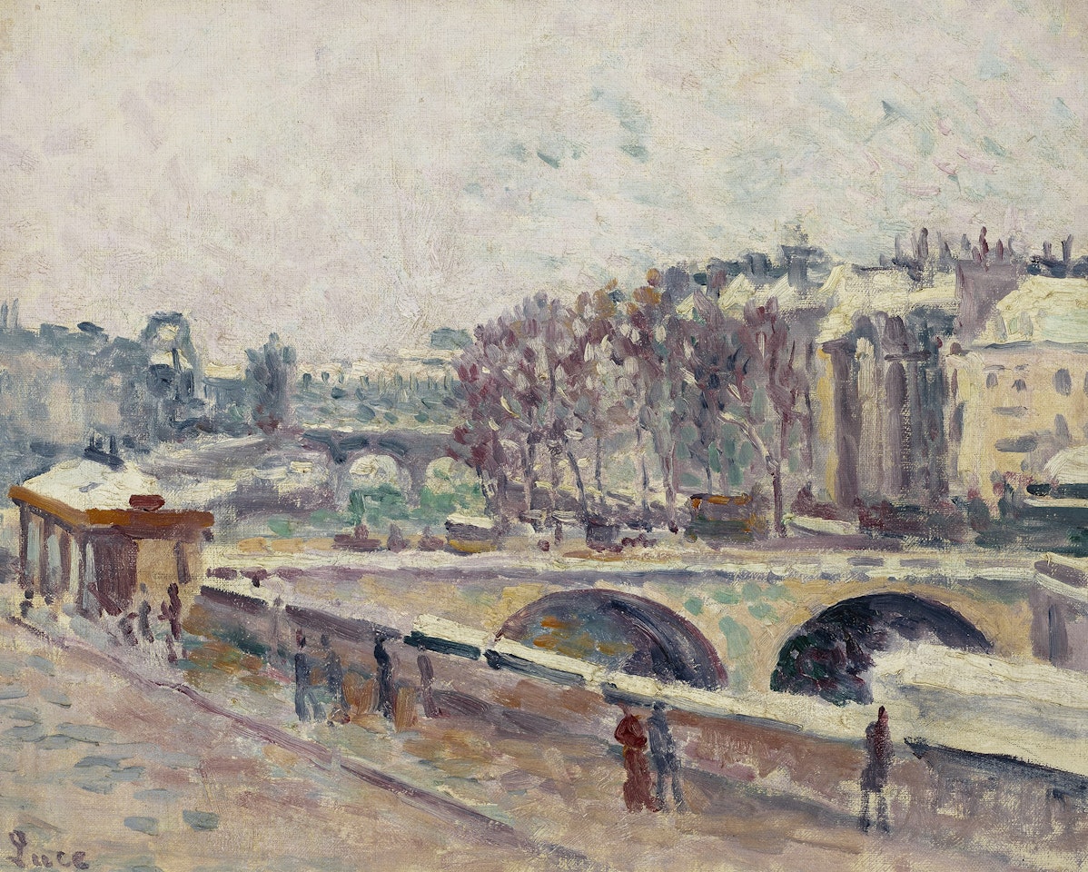 Le Quai Saint-Michel by Maximilien Luce