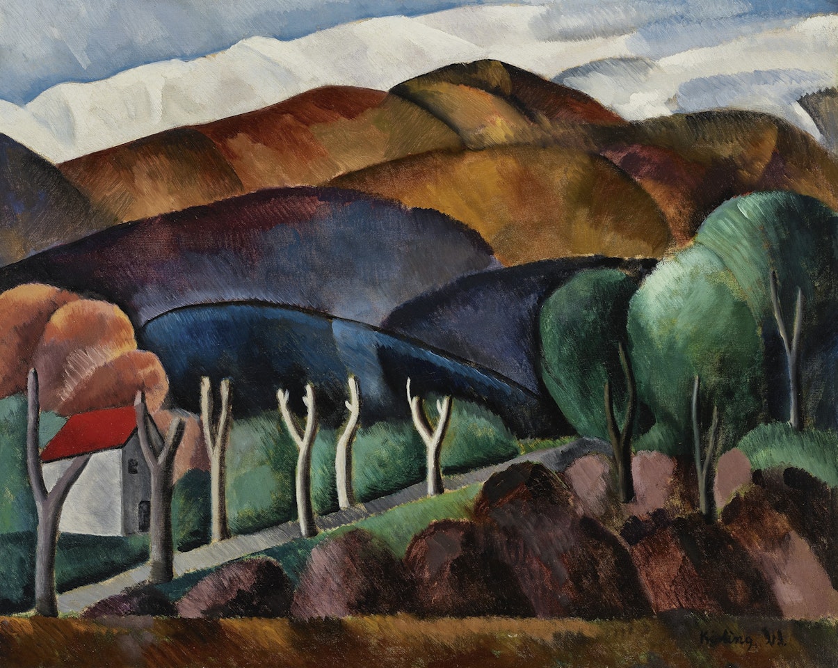 Vue de Céret (Vue sur le Canigou) by Moïse Kisling