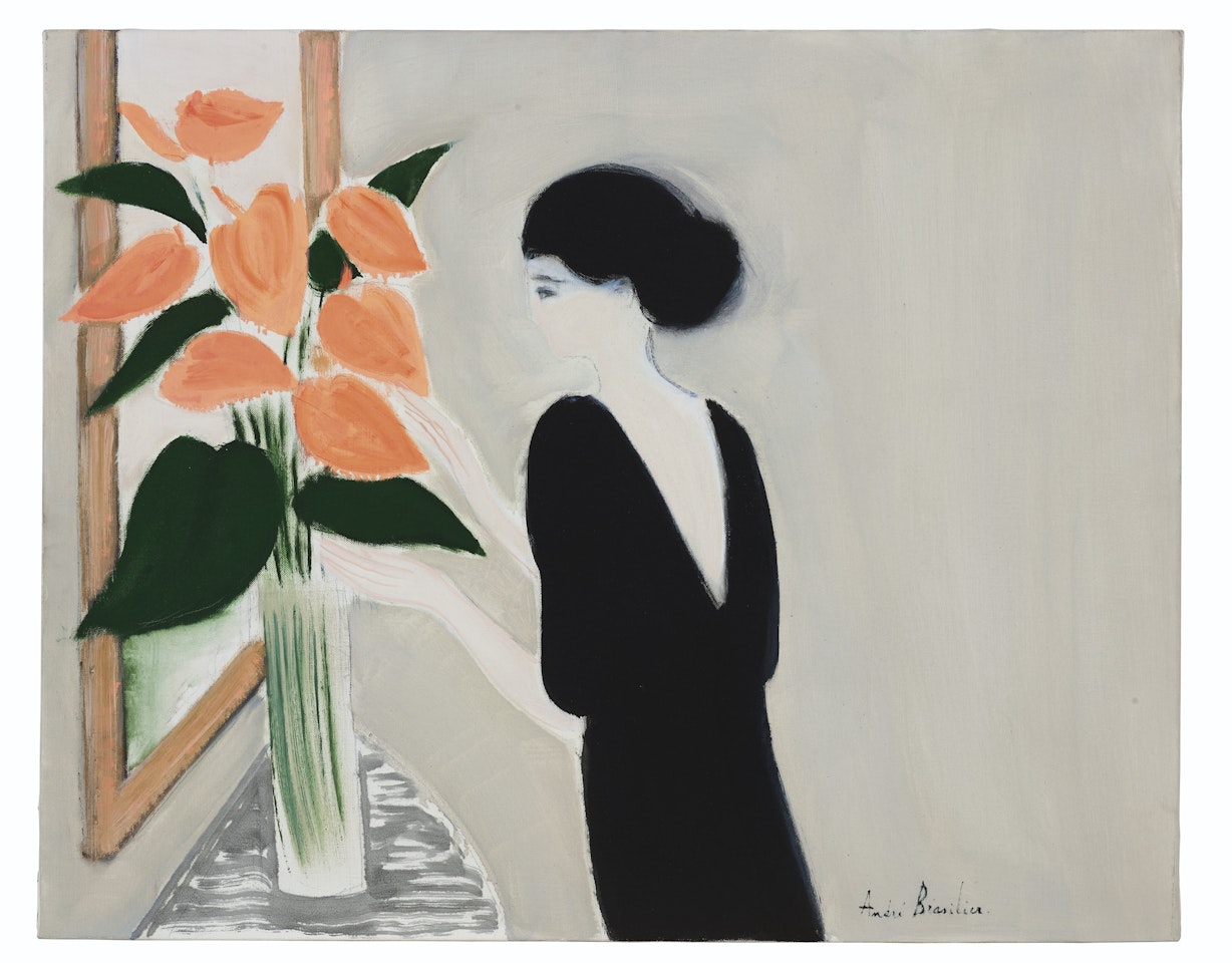 Bouquet corail by André Brasilier