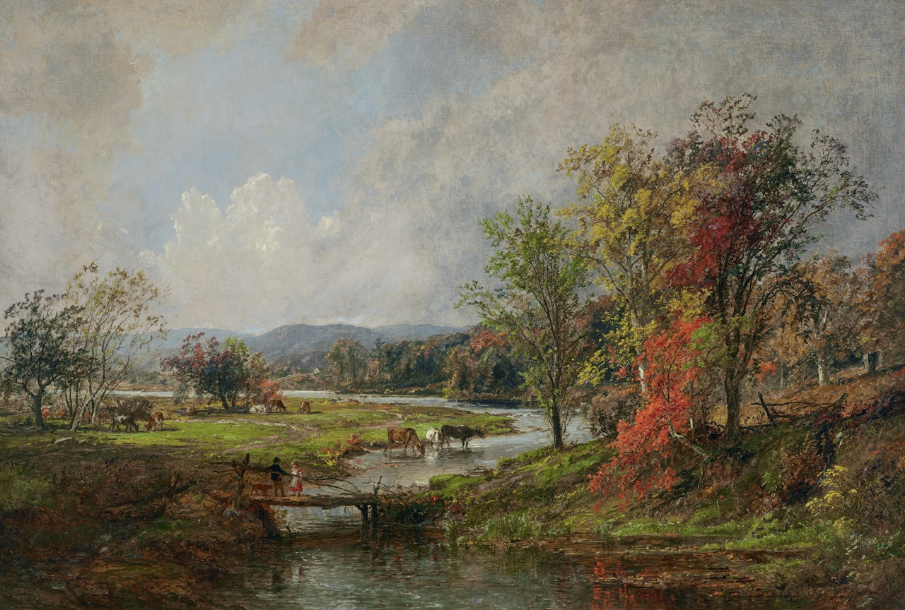 October by Jasper Francis Cropsey