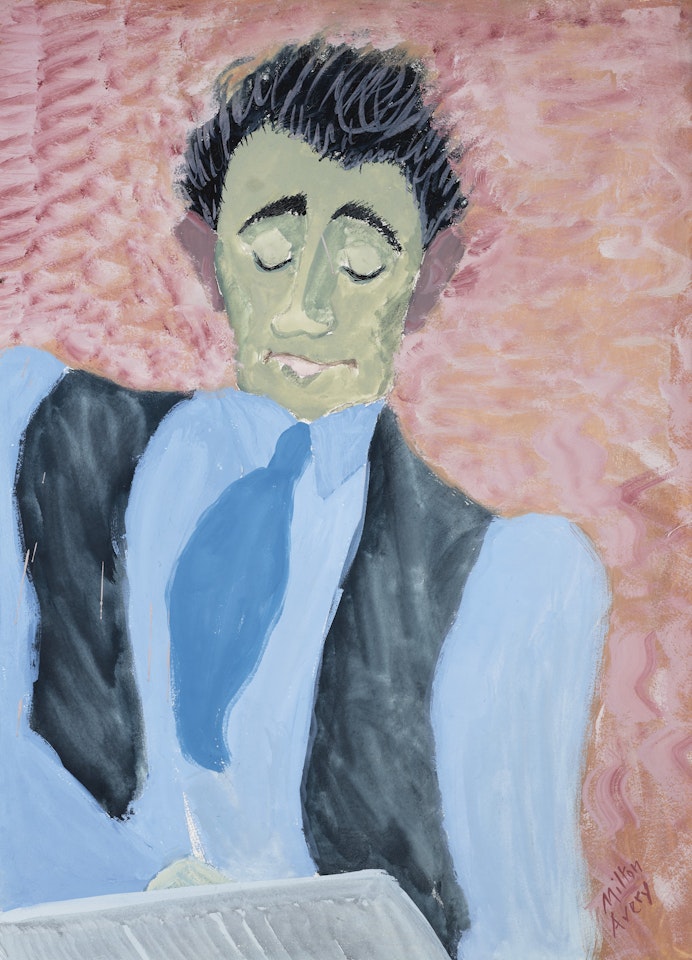 Artist at Work by Milton Avery