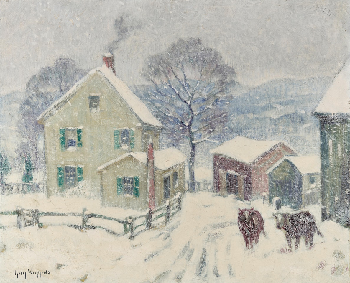 A Winter's Day by Guy Carleton Wiggins
