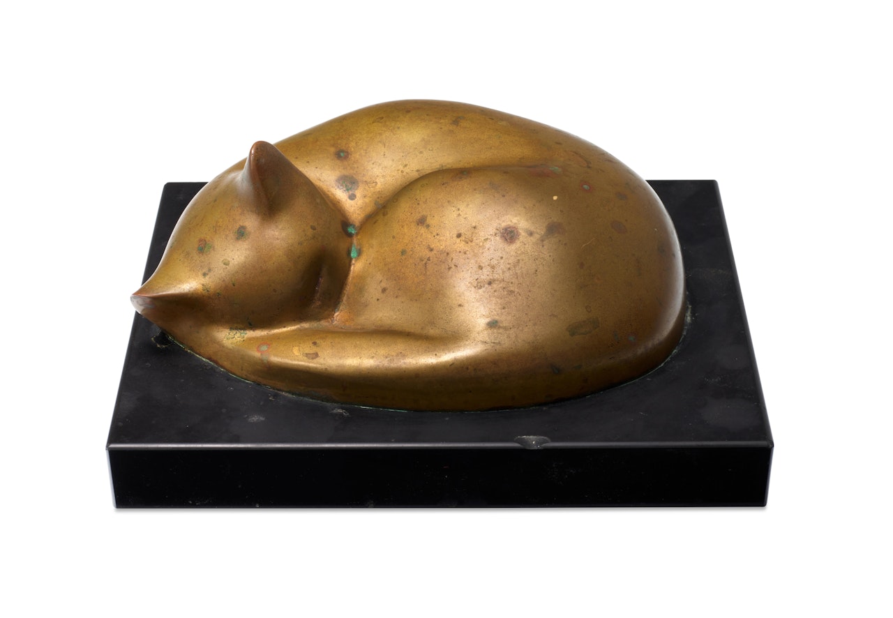 Sleeping Cat by William Zorach