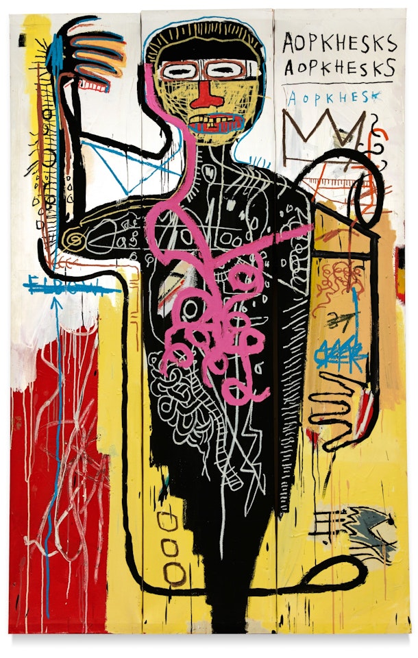 Versus Medici by Jean-Michel Basquiat