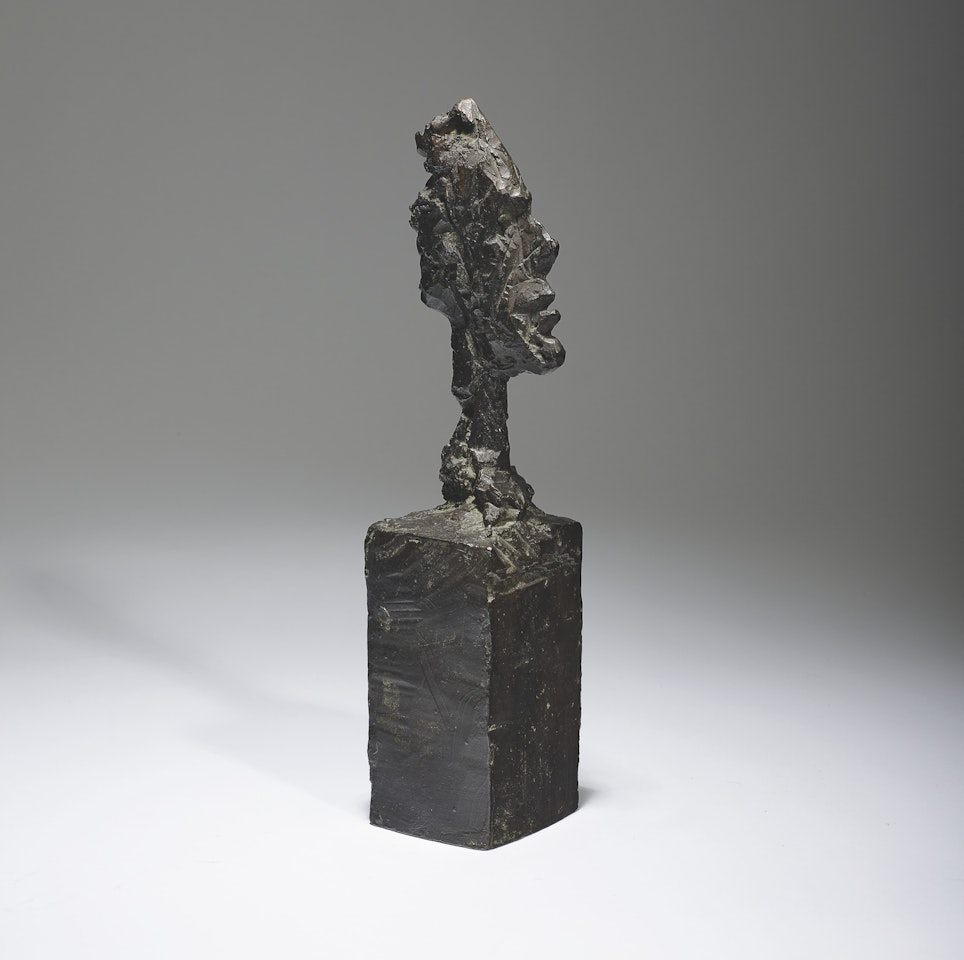 Tête de Diego sur socle by Alberto Giacometti