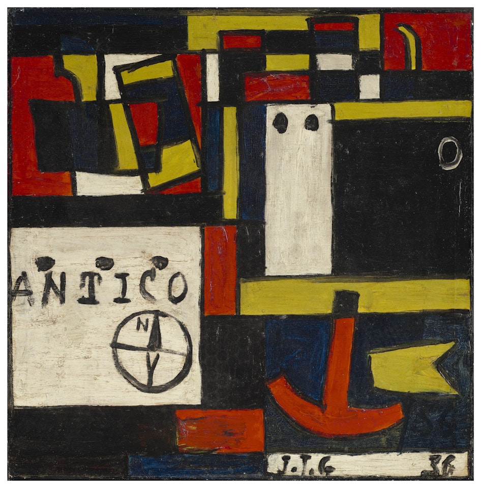 Transatlántico constructivo by Joaquín Torres-García