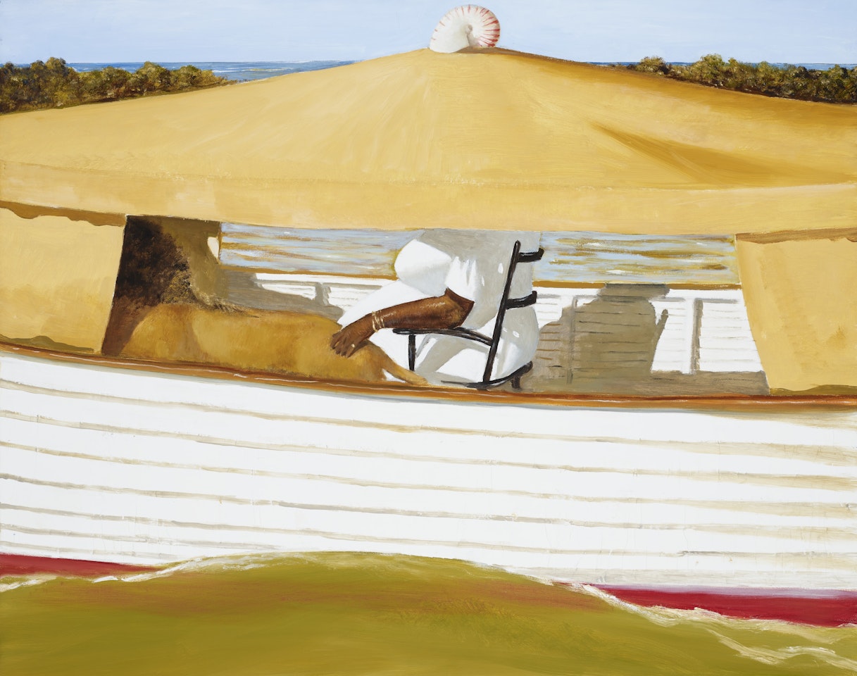 On the Estuary of Santa Ana by Julio Larraz