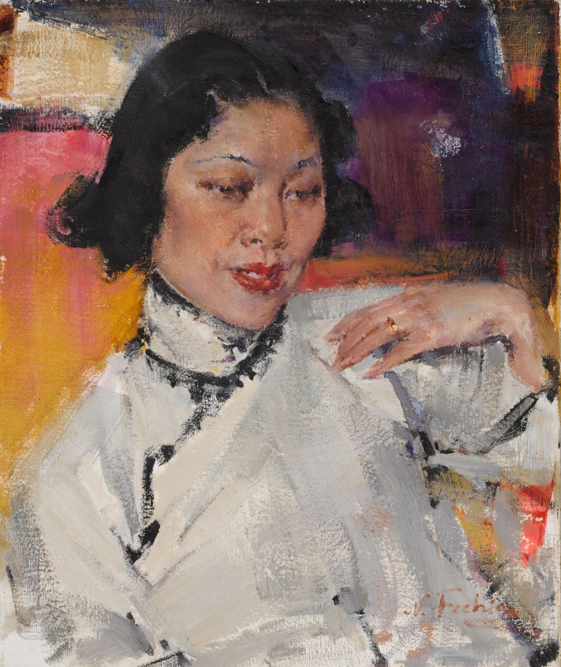 Portrait of Anna May Wong by Nicolai Fechin
