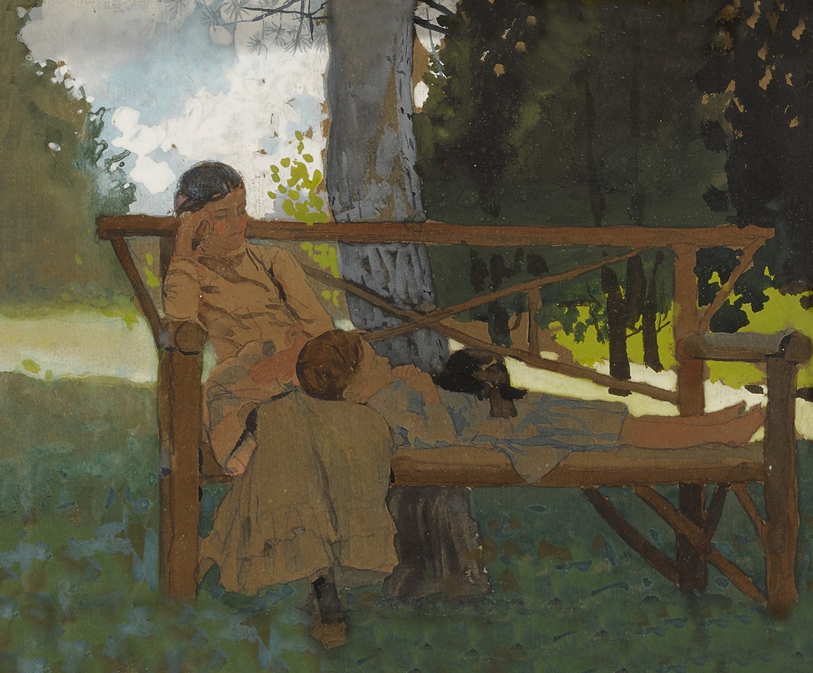 The Siesta by Winslow Homer