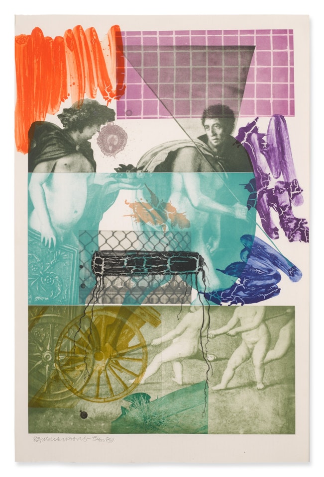 Bellini #5 by Robert Rauschenberg
