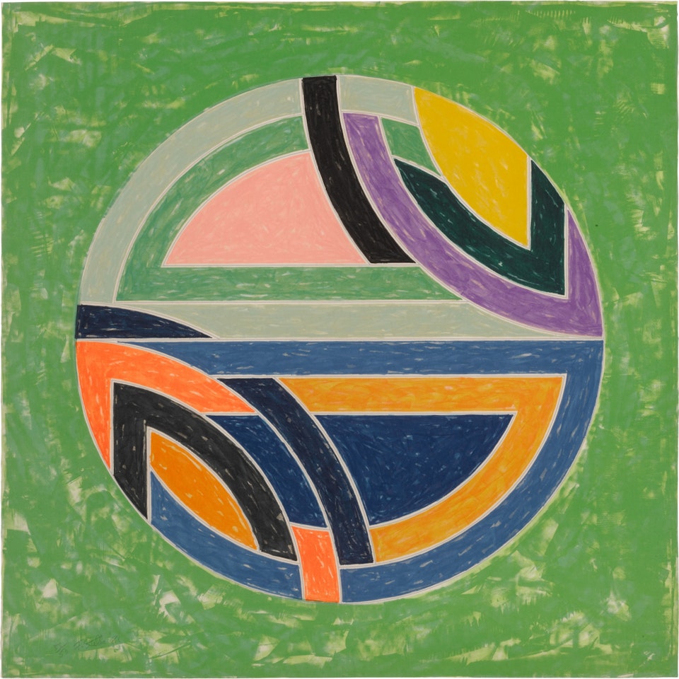Sinjerli Variation with Colored Ground II (A. 131) by Frank Stella