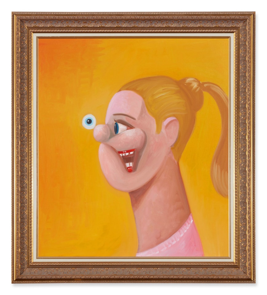 Smiling Girl by George Condo