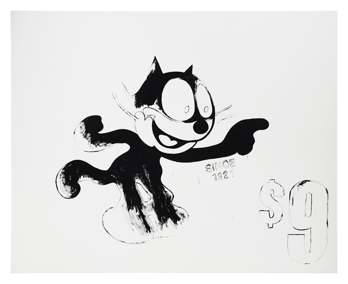 Felix the Cat by Andy Warhol