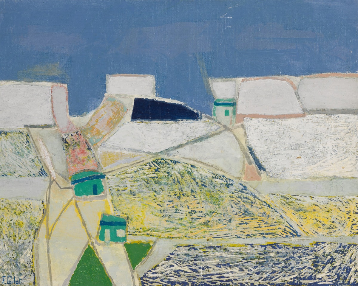 Paysage blanc, White Landscape by Françoise Gilot