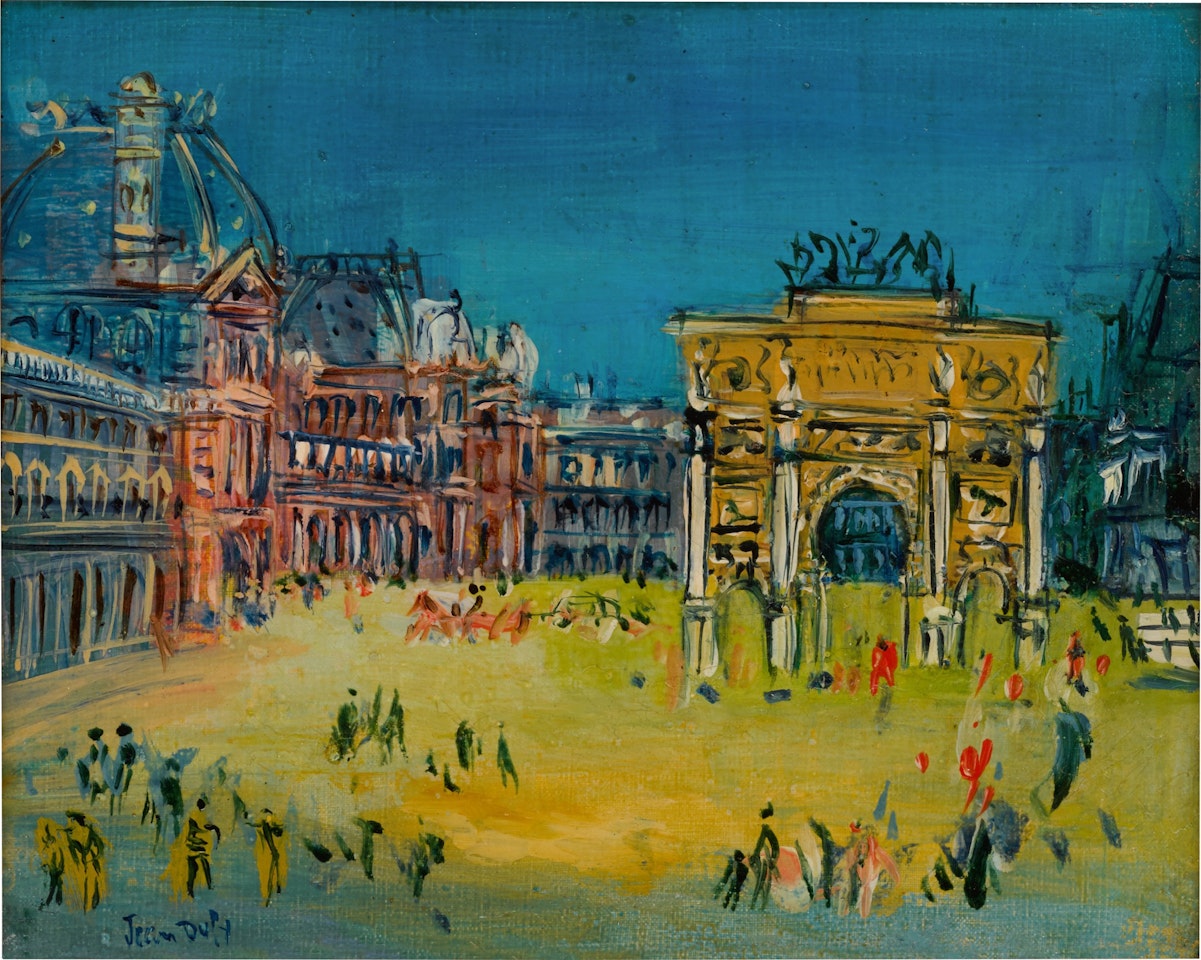 L'Arc de Triomphe du Carrousel by Jean Dufy