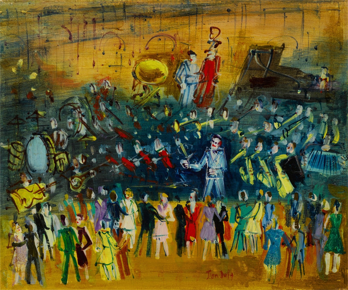 Au cabaret by Jean Dufy