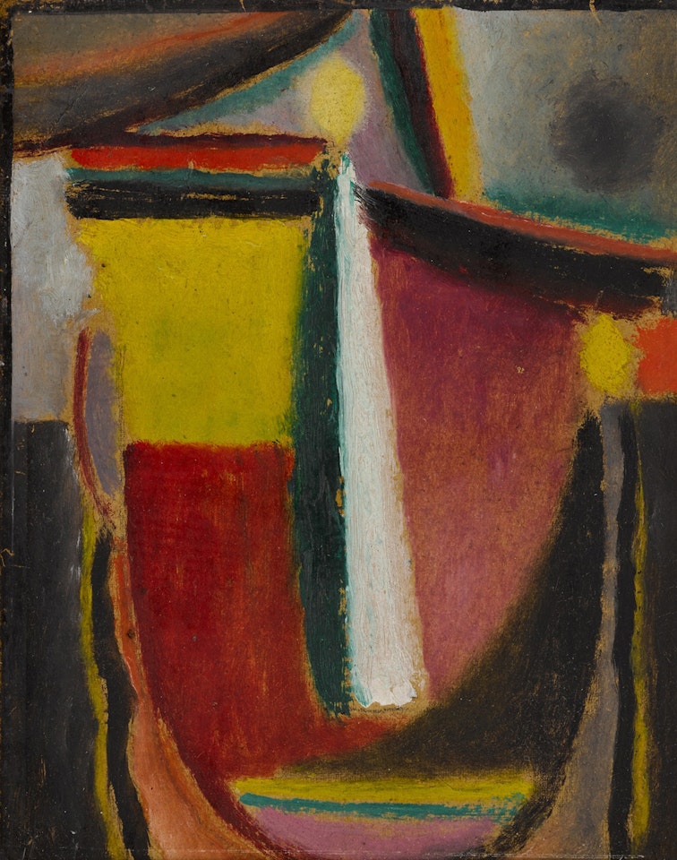 Abstrakter Kopf (Abstract Head) by Alexej von Jawlensky