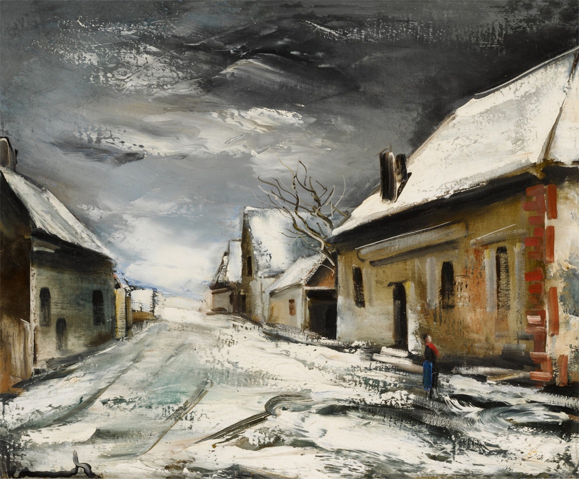 Effet de neige by Maurice de Vlaminck