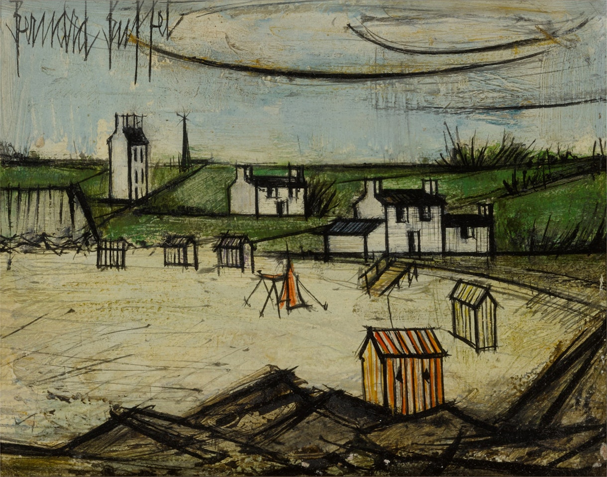Plage de Bretagne by Bernard Buffet