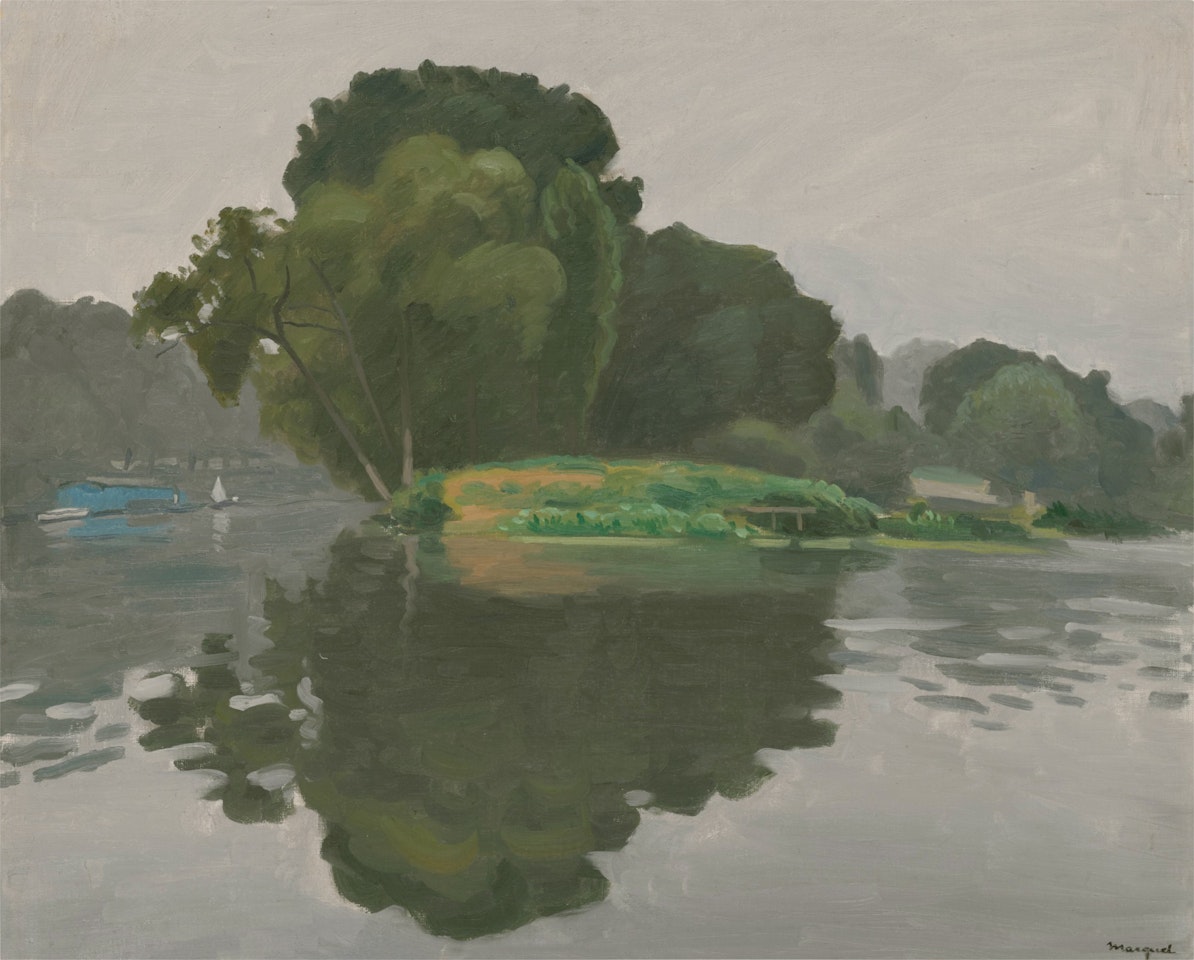 L'Île, Poissy by Albert Marquet