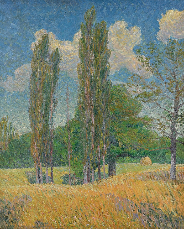 Les Peupliers by Gustave Loiseau