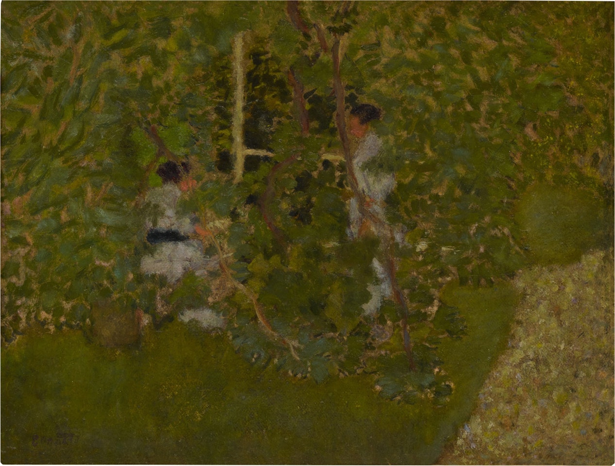 La Charmille by Pierre Bonnard