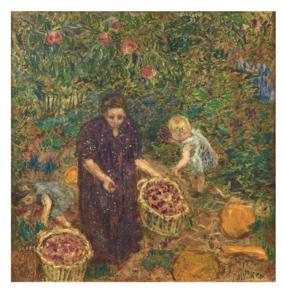 La Cueillette des fruits by Pierre Bonnard