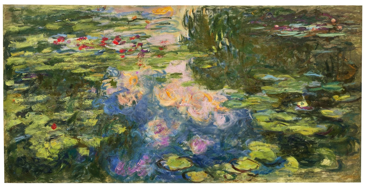 Le Bassin aux nymphéas by Claude Monet