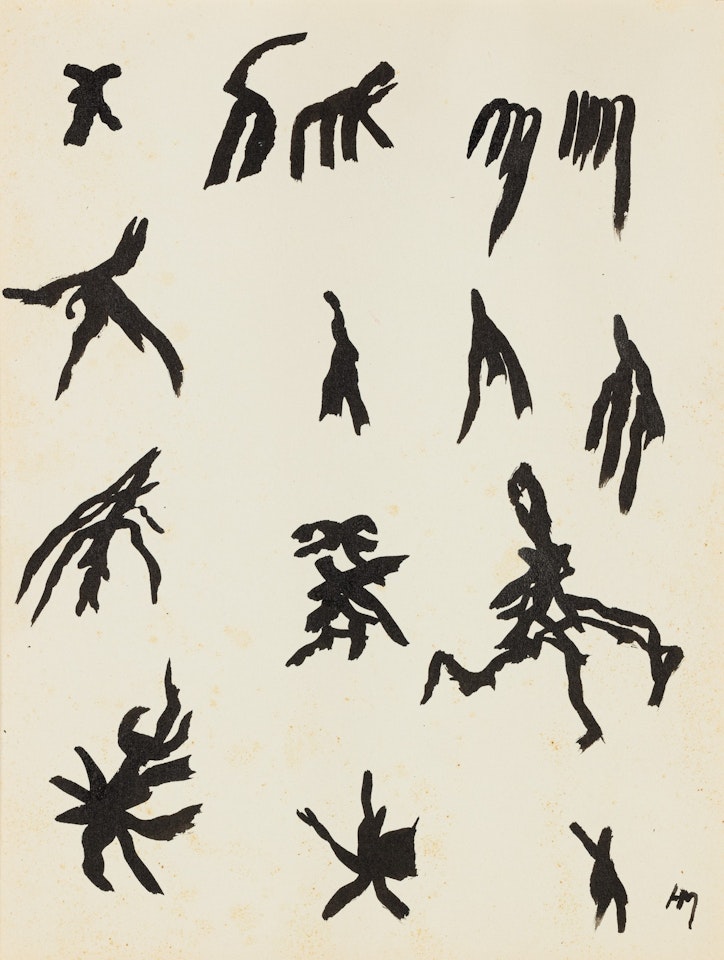 Untitled by Henri Michaux