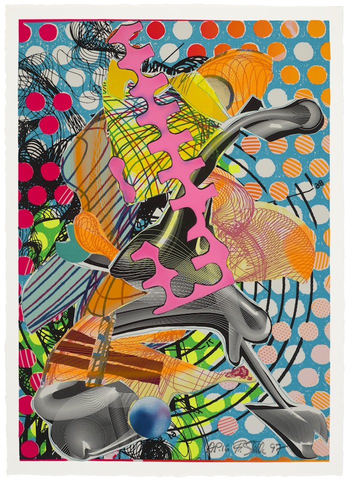 Prince of Hohenfliess by Frank Stella