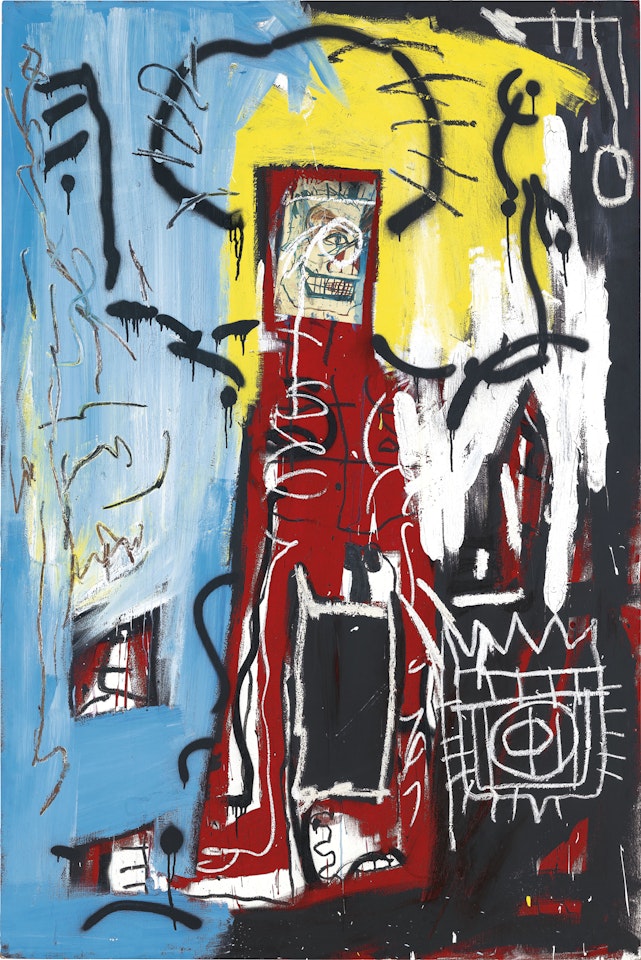 Untitled (One Eyed Man or Xerox Face) by Jean-Michel Basquiat