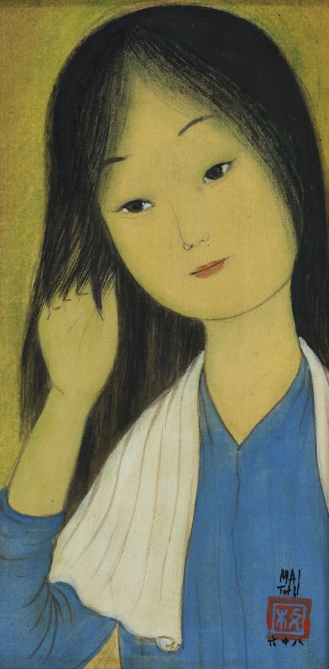 La main dans les cheveux (Hand in hair) by Mai Trung Thu