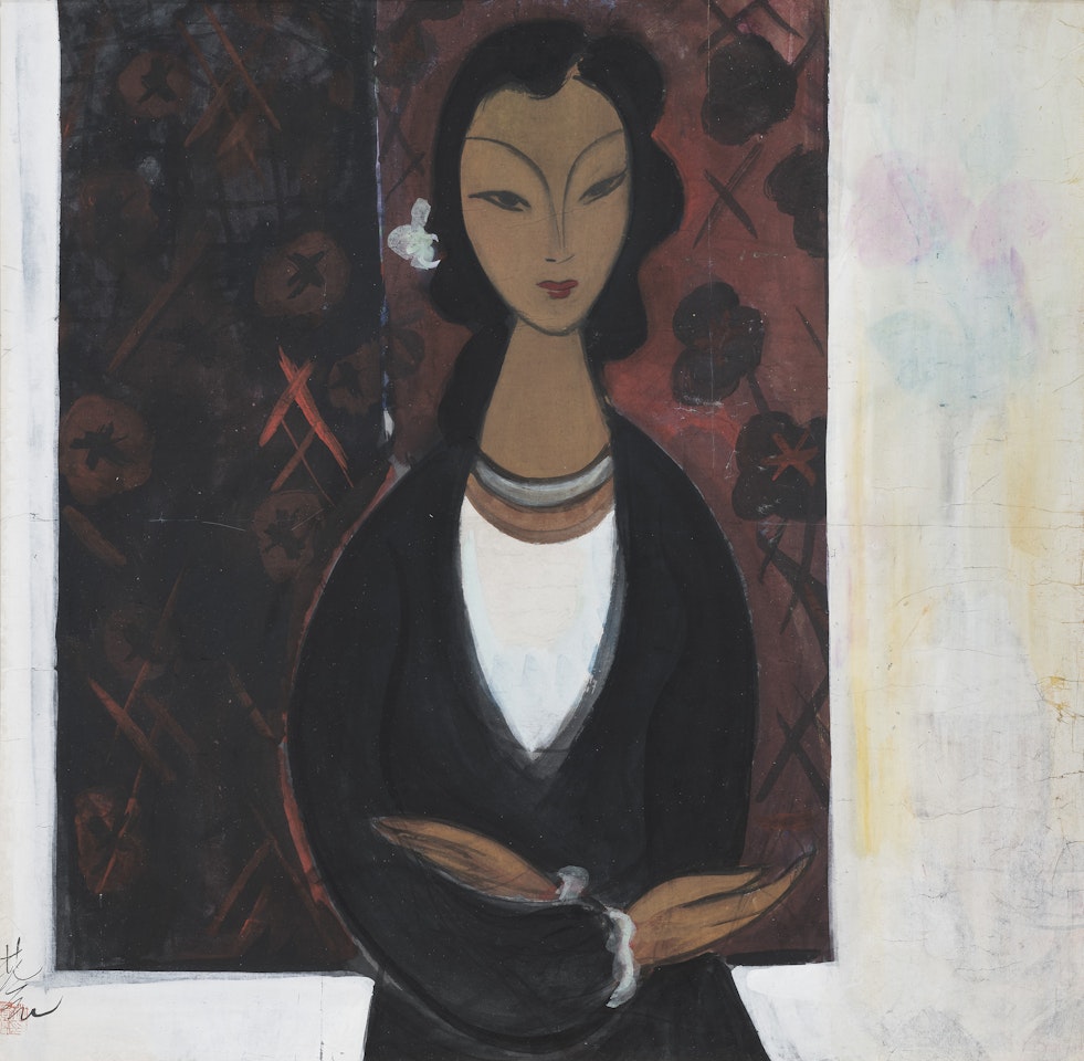 Portrait of Lalan by Lin Fengmian