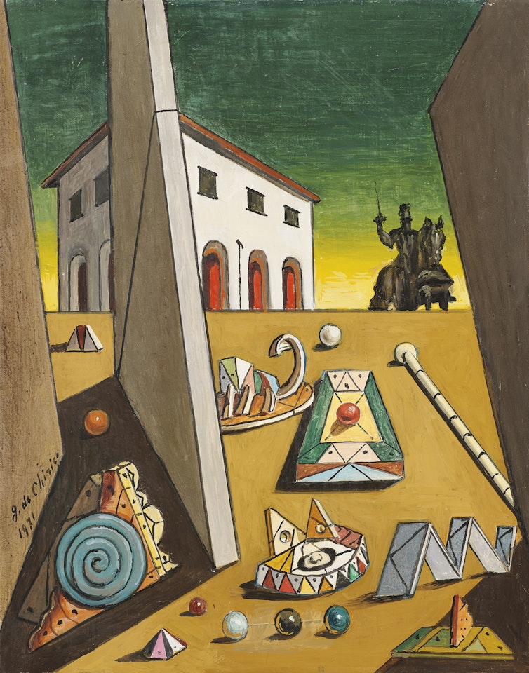 Il gioco dei balocchi (The Game of Toys) by Giorgio de Chirico