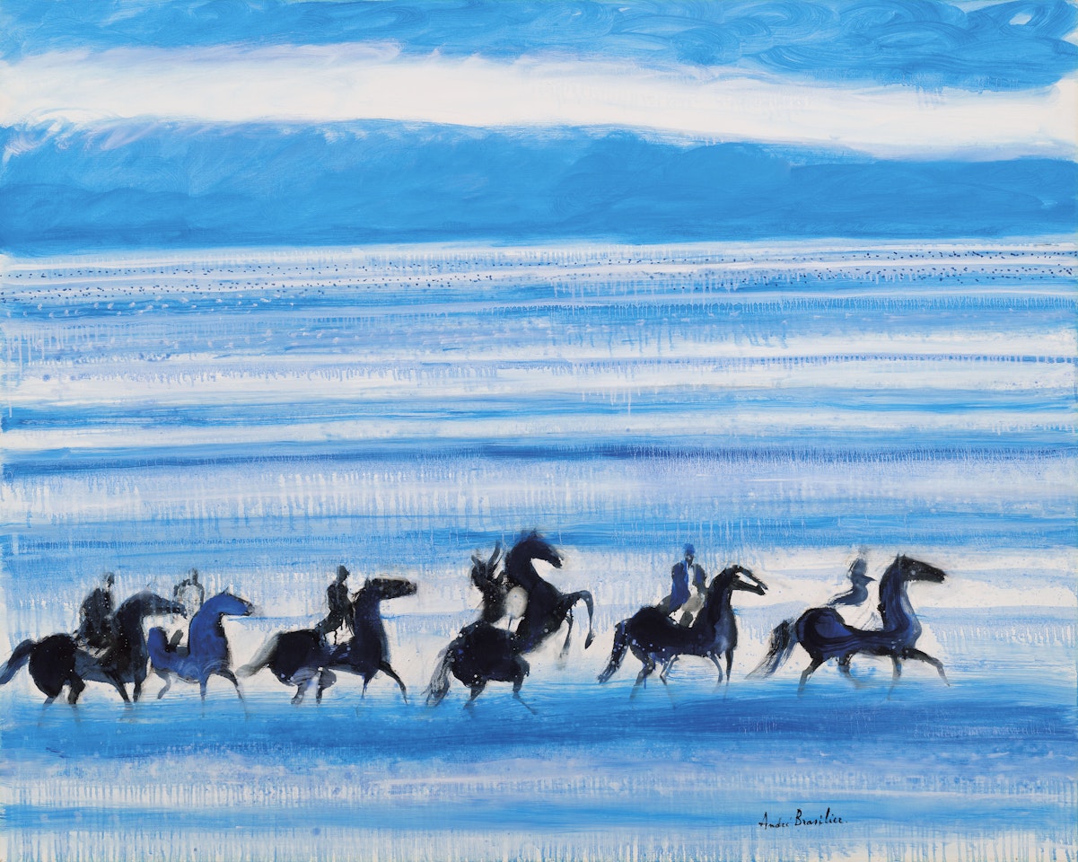 Les chevaux marins by André Brasilier