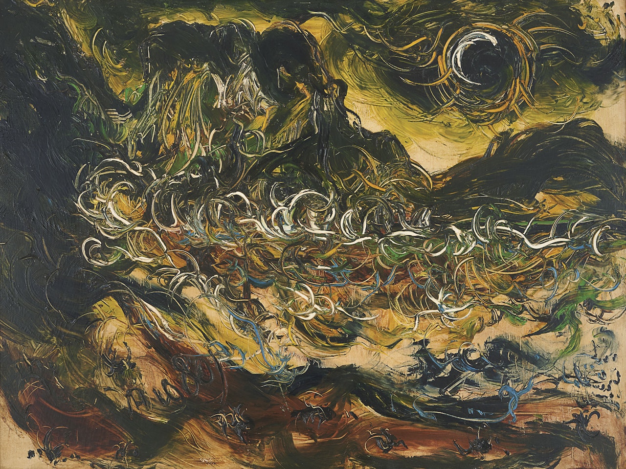 Pantai Selatan (South Beach) by Affandi
