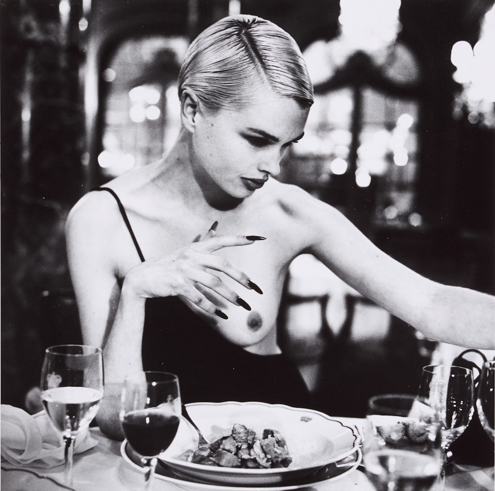 'Kylie Bax, Hotel Hermitage', 1996 by Helmut Newton