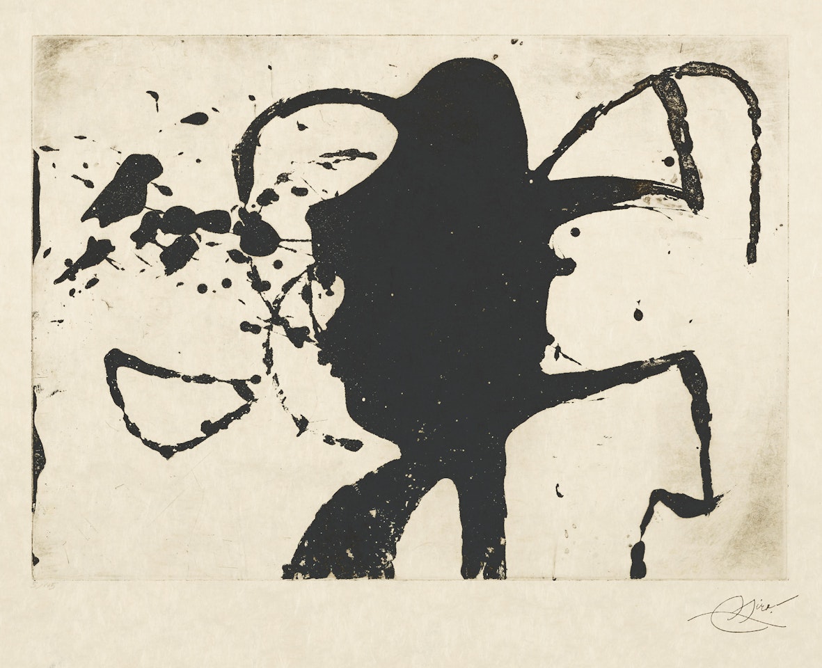 Ocells de Montroig I,  II,  III,  IV (Dupin 1216-1219) by Joan Miró