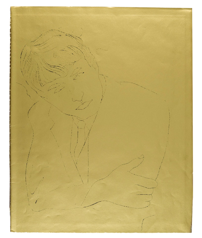 Untitled,  from A Gold Book  (Feldman & Schellmann IV.107) by Andy Warhol