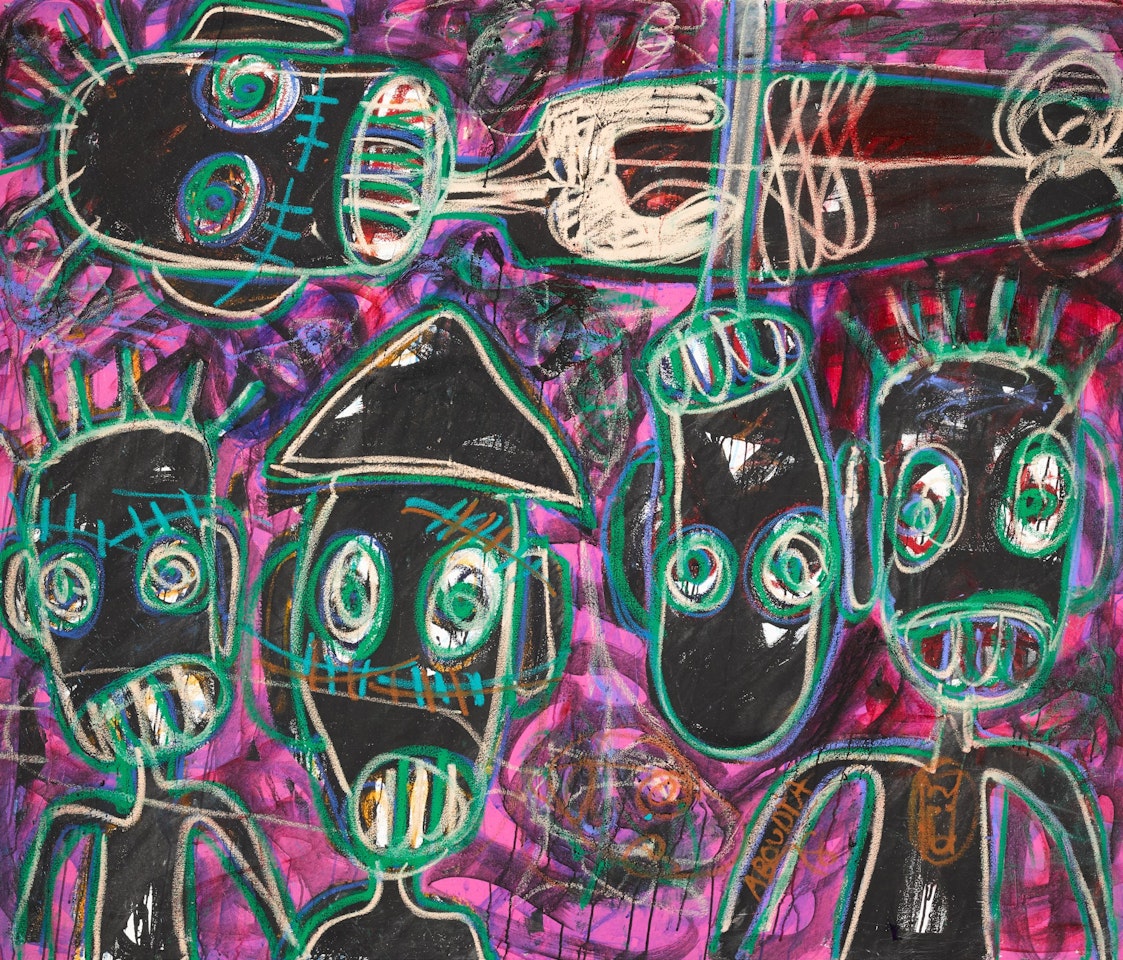 Untitled by Aboudia Abdoulaye Diarrassouba