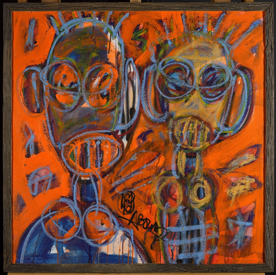 Untitled by Aboudia Abdoulaye Diarrassouba