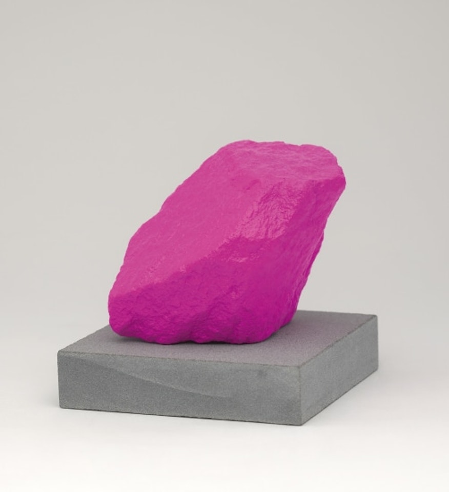 Small Violet Mountain by Ugo Rondinone