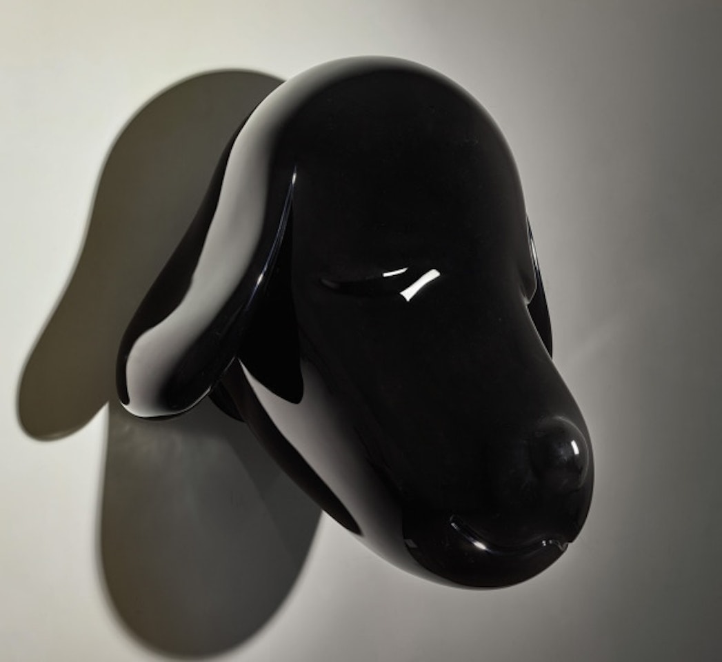 Big Pup Head by Yoshitomo Nara